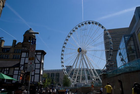 A Beautiful Day for Leafleting in Manchester