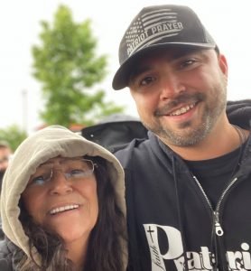 Pam Hemphill and Joey Gibson