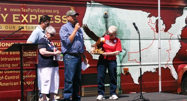 The Tea Party Express Bus Visited Wisconsin Twice in the Last Year