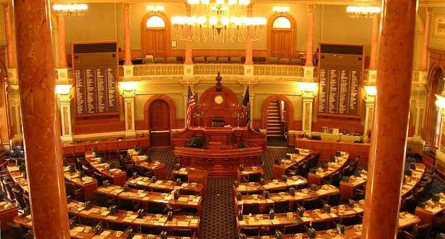 Inside the Kansas State Capitol Building