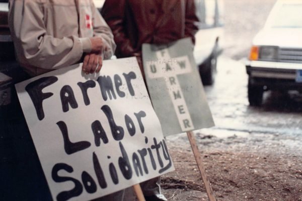 Union labor folks stood in solidarity with farmers at rallies across the Midwest.